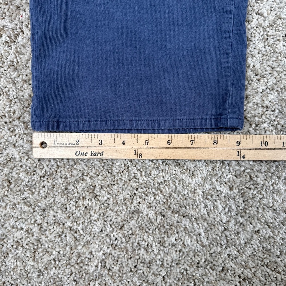 Peter Millar Pants Mens 50 Blue Cotton Modal Stretch Chino Coruduroy 5 pocket - Picture 4 of 15